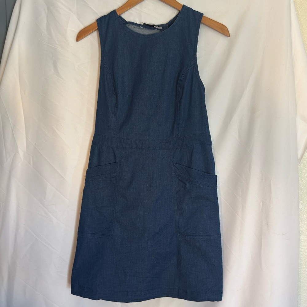 Lush Denim Blue Mini Dress